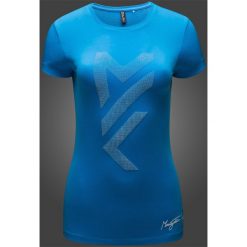 Koszulka damska Maciek Kot Collection TSD281 - denim. T-shirty damskie marki 4f. W wyprzedaży za 29.99 zł.
