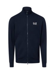EA7 Emporio Armani bluza z kapturem Mężczyźni Bawełna (100%) niebieski, XXL. Niebieskie bluzy męskie EA7 Emporio Armani, m, bez wzorów, z bawełny, z kapturem. Za 499.95 zł.