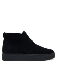 Clarks Trzewiki Boxbee Desert 26328234 Czarny. Czarne botki męskie Clarks, bez wzorów, ze skóry, bez zapięcia. Za 519.99 zł.