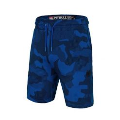Szorty męskie Pitbull dresowe Spandex Dillard Durango. Niebieskie buty sportowe męskie PITBULL, z dresówki, bez zapięcia, na fitness i siłownię. W wyprzedaży za 79.00 zł.