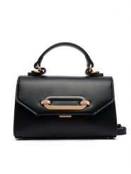 Valentino Torebka Why Re VBS9E128 Czarny. Czarne torebki do ręki damskie Valentino, bez wzorów, ze skóry, bez dodatków. Za 449.99 zł.