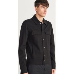 Kurtka z kołnierzem - Czarny. Kurtki męskie marki Reserved. Za 199.99 zł.