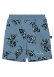 Spodenki Bawełniane Dziecięce LEGO NINJAGO Pasi 302 Niebieskie. Niebieskie szorty dla chłopców LEGO, na lato, z aplikacjami, z bawełny. Za 69.99 zł.