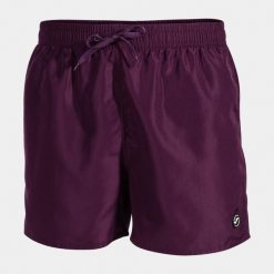 Joma Stripe męskie spodenki kąpielowe burgund M. Brązowe kąpielówki męskie Joma, m, bez wzorów, krótkie, do pływania. Za 54.85 zł.