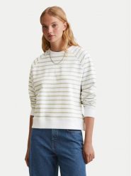 Marc O'Polo Denim Bluza 500 0006 574 Zielony Oversize. Zielone bluzy damskie Marc O'Polo DENIM, l, bez wzorów, z bawełny, bez kaptura. Za 309.99 zł.