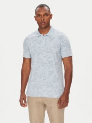 Pierre Cardin Polo C5 21434.2117 Błękitny Regular Fit. Niebieskie koszulki polo męskie Pierre Cardin, m, bez wzorów, z bawełny, bez ramiączek. Za 259.99 zł.