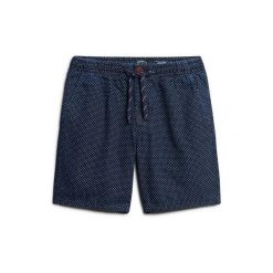 Szorty bermudzkie Superdry Indigo. Niebieskie szorty męskie Superdry., m, bez wzorów, vintage. Za 349.55 zł.