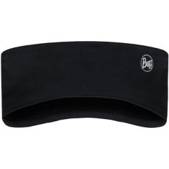 Opaska na głowę BUFF WINDPROOF HEADBAND. Czarne czapki i kapelusze damskie Buff, bez wzorów. Za 124.00 zł.