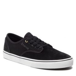 Tenisówki Emerica. Czarne półbuty na co dzień męskie Emerica, bez wzorów, bez zapięcia. Za 209.99 zł.