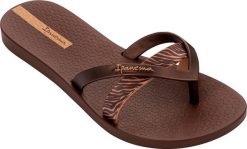 Ipanema Klapki damskie Ipanema Kirei Chic brązowe 83673-BP254 40. Brązowe klapki damskie Ipanema, bez wzorów, sportowe, bez obcasa. Za 92.43 zł.