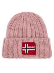 Napapijri Czapka Semiury 6 NP0A4GMH Różowy. Czerwone czapki dla dzieci Napapijri, na zimę, bez wzorów. Za 179.99 zł.
