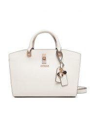 Guess Torebka Queensland HWVG96 55060 Écru. Torebki do ręki damskie Guess, z aplikacjami, ze skóry, bez dodatków. Za 489.99 zł.
