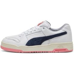 Buty sportowe Puma Slipstream Lo. Białe obuwie sportowe damskie Puma, bez wzorów, ze skóry. W wyprzedaży za 290.00 zł.