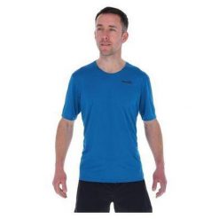 Koszulka treningowa męska Inov-8 Performance Short Sleeve. Niebieskie koszule męskie Inov-8, m, bez wzorów, bez kołnierzyka, bez ramiączek, do jazdy konnej. Za 180.99 zł.