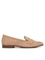 Caprice Lordsy 9-24200-44 Beżowy. Brązowe mokasyny damskie Caprice, ze skóry. Za 287.99 zł.