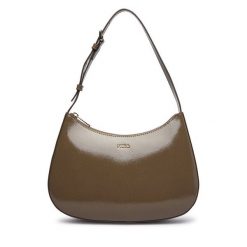 Torebka Furla. Brązowe torebki do ręki damskie Furla, bez wzorów, klasyczne, bez dodatków. Za 1,219.00 zł.