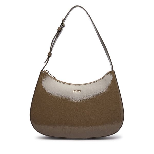 Torebka Furla. Brązowe torebki do ręki damskie Furla, bez wzorów, klasyczne, bez dodatków. Za 1,219.00 zł.