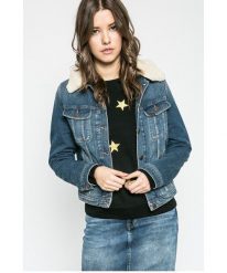 LEE RIDER JACKET DAMSKA KURTKA JEANSOWA GREEN UNPATCHED L58ZKTNX. Zielone kurtki damskie Lee, l, bez wzorów, z jeansu, bez kaptura. Za 309.99 zł.