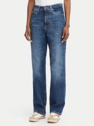 Tommy Jeans Jeansy Layla High Rise DW0DW23157 Niebieski Straight Leg. Niebieskie jeansy damskie Tommy Jeans. Za 409.99 zł.