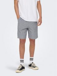 Only & Sons Szorty materiałowe 22024952 Szary Loose Fit. Szare szorty męskie Only & Sons, m, bez wzorów, z bawełny. Za 159.99 zł.