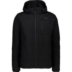 Kurtka softshell męska CMP. Czarne kurtki męskie CMP, m, bez wzorów, z softshellu, sportowe, bez kaptura. Za 293.99 zł.