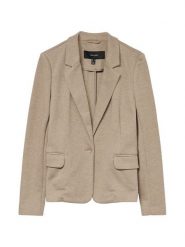 Vero Moda Marynarka Julia 10154123 Beżowy Regular Fit. Brązowe żakiety damskie Vero Moda, bez wzorów, z syntetyku. Za 199.99 zł.