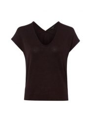 Opus koszulka z dzianiny - Sirikus Kobiety brązowy, 38. Brązowe t-shirty damskie Opus, bez wzorów, z dzianiny, eleganckie, bez kołnierzyka. Za 179.95 zł.