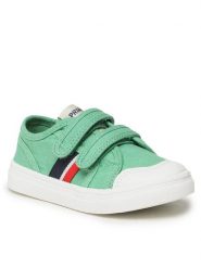 Primigi Sneakersy 3951122 M Zielony. Zielone buty sportowe dziewczęce Primigi, bez wzorów, z materiału, bez zapięcia. Za 229.99 zł.