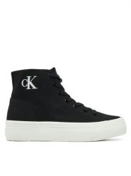 Calvin Klein Jeans Trampki YW0YW01764 Czarny. Czarne trampki i tenisówki damskie Calvin Klein Jeans, bez wzorów, z jeansu, bez zapięcia. Za 199.99 zł.