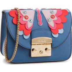 Torebka FURLA - Metropolis Papillon 966307 B BOU1 K58 Genziana e. Niebieskie torebki do ręki damskie Furla, ze skóry. W wyprzedaży za 1,129.00 zł.