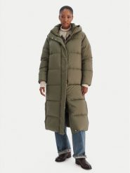 Tommy Hilfiger Kurtka puchowa Modern WW0WW46536 Zielony Regular Fit. Zielone kurtki damskie Tommy Hilfiger, l, bez wzorów, z puchu, bez kaptura. Za 1,699.00 zł.