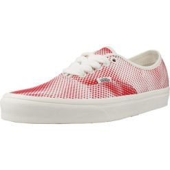Buty VANS AUTHENTIC Czerwony. Czerwone trampki i tenisówki damskie Vans, bez wzorów, z tkaniny, bez zapięcia. Za 246.99 zł.
