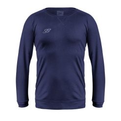 Bluza piłkarska dla dorosłych Zina Murcia Senior Pro bawełniana. Niebieskie bluzy sportowe męskie Zina, xl, bez wzorów, z bawełny, bez kaptura, do piłki nożnej. W wyprzedaży za 135.20 zł.