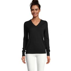 Sweter damski Sol's Sullivan. Czarne swetry damskie SOL'S, s, bez wzorów, z poliesteru, bez kołnierzyka, bez ramiączek, bez kaptura. Za 233.50 zł.