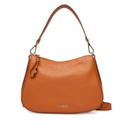 Torebka Coccinelle. Brązowe torebki do ręki damskie Coccinelle, bez wzorów, klasyczne, bez dodatków. Za 1,269.00 zł.