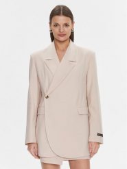 Herskind Marynarka Lilith 5010993 Beżowy Regular Fit. Brązowe żakiety damskie Herskind, bez wzorów, z syntetyku. Za 969.99 zł.