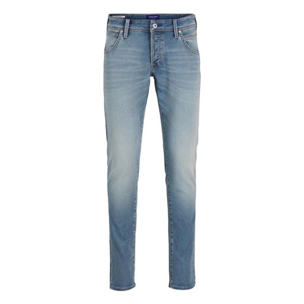 Jeansy Jack & Jones Mike 423 niebieski denim. Niebieskie jeansy męskie Jack&Jones, klasyczne. Za 211.46 zł.