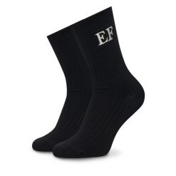 Skarpety długie Elisabetta Franchi. Czarne skarpety damskie Elisabetta Franchi, bez wzorów. Za 389.99 zł.