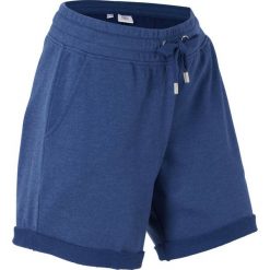 Szorty dresowe bonprix kobaltowy melanż. Spodnie dresowe damskie marki bonprix. Za 44.99 zł.