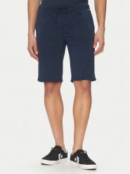 Blend Szorty materiałowe 20718156 Granatowy Regular Fit. Niebieskie szorty męskie Blend, m, bez wzorów, z bawełny. Za 99.99 zł.