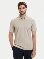 BOSS Polo C-Parris 50555829 Beżowy Regular Fit. Brązowe koszulki polo męskie Boss, m, bez wzorów, z bawełny, bez ramiączek. Za 599.99 zł.