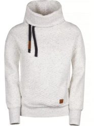 Sweter damski Fundango Aliz. Szare swetry damskie Fundango, na zimę, xl, bez wzorów, z bawełny, bez kołnierzyka, bez ramiączek, długie, bez kaptura. Za 279.90 zł.