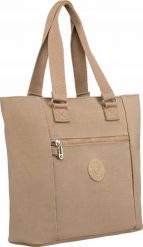 Peterson Nylonowy, Pojemny Shopper Damski. Torby podróżne damskie Peterson, bez wzorów, z nylonu. Za 120.74 zł.