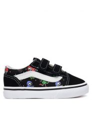 Vans Tenisówki Old Skool V VN000VB2BP71 Czarny. Czarne buty sportowe chłopięce Vans, bez wzorów, ze skóry, bez zapięcia, tenisowe. Za 219.99 zł.