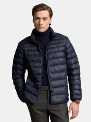 Polo Ralph Lauren Kurtka przejściowa 710940238001 Granatowy Regular Fit. Niebieskie kurtki męskie Polo Ralph Lauren, m, bez wzorów, z syntetyku, bez kaptura. Za 1,159.00 zł.