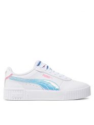 Puma Sneakersy Carina 2.0 Deep Dive Jr 396545-01 Biały. Białe buty sportowe dziewczęce Puma, bez wzorów, ze skóry, bez zapięcia. Za 189.99 zł.