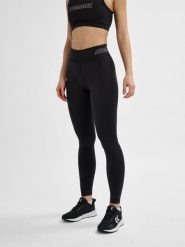 Damskie legginsy Hummel. Zielone legginsy damskie Hummel, l, bez wzorów, z dżerseju. Za 175.00 zł.