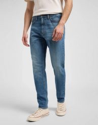 MESKIE SPODNIE LEE AUSTIN SUMMER FUN 112370663. Spodnie materiałowe męskie Lee, l, bez wzorów, z jeansu. Za 219.99 zł.