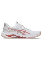 Buty do siatkówki ASICS Netburner Ballistic FF 4 Białe/Różowe. Białe obuwie sportowe damskie Asics, bez wzorów, do siatkówki. Za 569.75 zł.