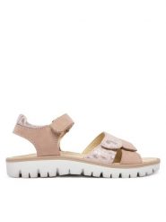 Primigi Sandały 1389044 S Różowy. Czerwone sandały dziewczęce Primigi, ze skóry, bez zapięcia. Za 279.99 zł.